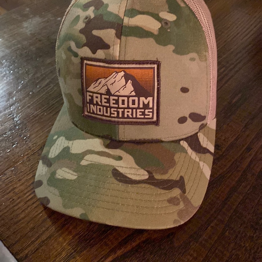 Freedom industries snap back. Camo.